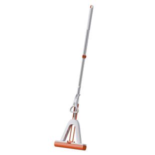 索邦第二代升级胶棉拖把家用拖地卫生间对折海绵拖把大号吸水拖把