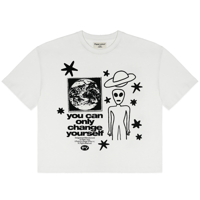 cleanfit风格T恤boxy版型