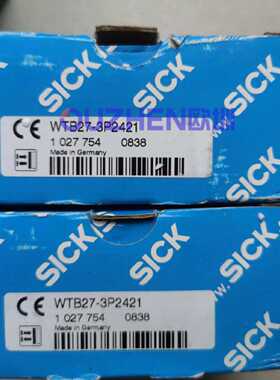 议价德国西克SICK光电传感器WTB27-3P2421 1027754全新原装正品