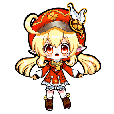 可动纸片原神关节diy人偶手工