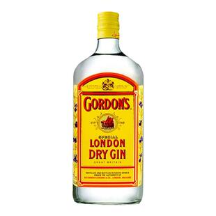 哥顿金酒伦敦干味琴酒杜松子酒洋酒南非哥顿Gordon's Gin 750ml