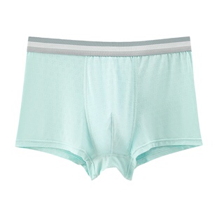 青少年内裤男童中大童儿童发育期7A抗菌夏季薄款莫代尔透气四角裤