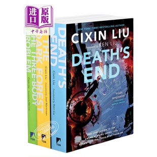 三体英文版 刘慈欣科幻小说经典3册套装 三体系列1-3三部曲英文原版 The Three Body Problem Cixin Liu 三体原著科幻小说