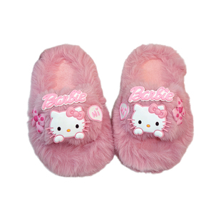 女童棉拖鞋子可外穿洋气儿童防滑可爱搞怪轻便款高颜值2026新款冬