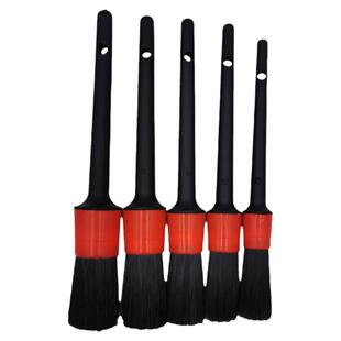 汽车美容洗车精洗刷边角缝刷缝隙空调风口轮毂中网细节刷子套装