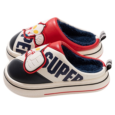 儿童厚底棉拖鞋男童2025新款棉拖