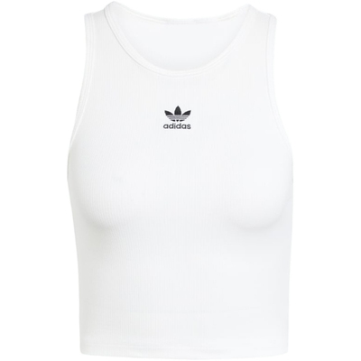 阿迪达斯夏三叶草新款女常规版运动修身背心无袖T恤 JC9007