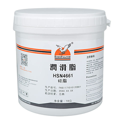 鹰牌HSN4661密封硅脂橡胶O型圈防水密封脂气缸活塞密封圈润滑脂