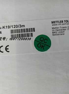 议价梅特勒405-60-SC-P-PA-K19/120/3M上泰在线式pH电极货号59904