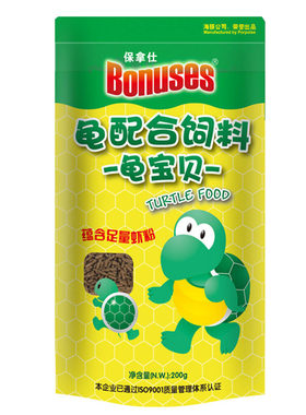圆粒水龟食条状上浮龟粮
