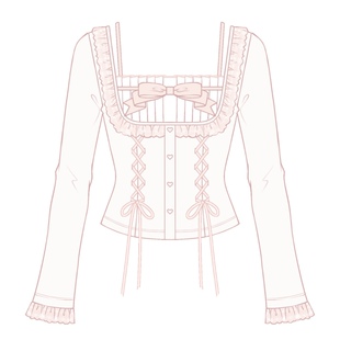 御茶家多巴胺春夏辣妹jk套装原创制服学院纯欲高腰蛋糕蓬蓬粉短裙