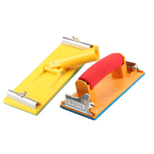 厂家直销手持海绵打磨工具砂纸架手工墙面打磨神器夹板砂布砂皮板