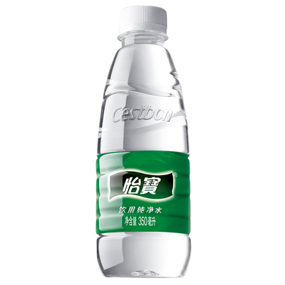 怡宝饮用纯净水350ml*24瓶整箱