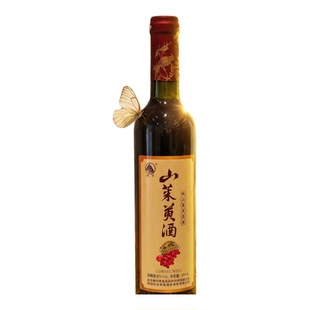 秦泉8°山茱萸原汁发酵酒500ml