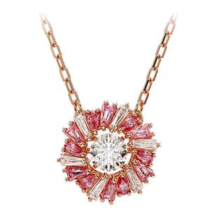 施华洛世奇Idyllia花朵项链吊坠配饰小众高级送礼物