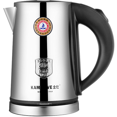 金灶不锈钢电热水壶0.6升小容量