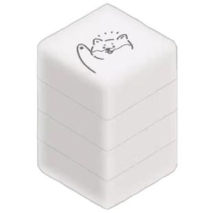 日本sunstar 太阳星动物印章浸透式叠叠乐手账装饰素材可填色卡通