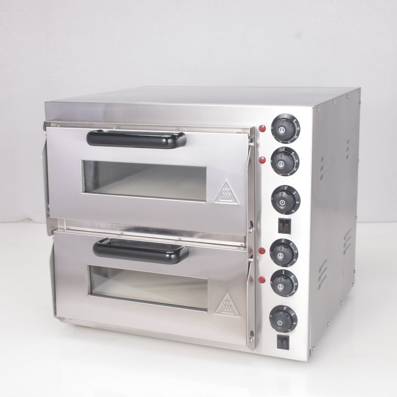 商用电烤炉披萨电烤箱烧饼机 双层披萨炉蛋糕面包披萨电烤箱