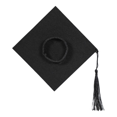 5.5cm-12cm毕业毛毡帽