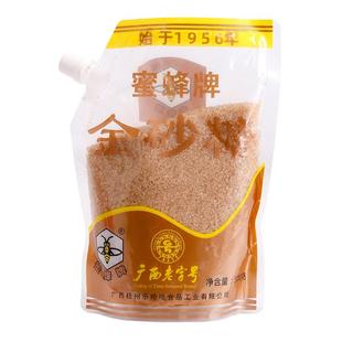 【广西老字号】蜜蜂牌金砂糖500g袋装旋盖黄砂糖咖啡调糖甘蔗糖
