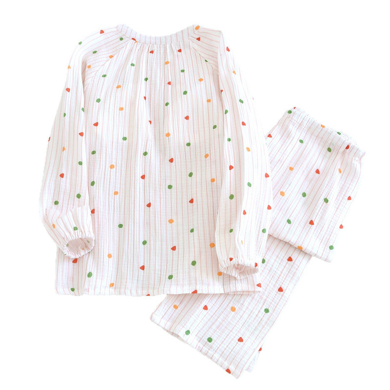月子服春秋薄款孕妇睡衣