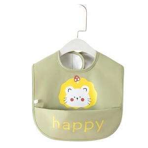 婴儿吃饭防水围兜宝宝饭兜四季儿童辅食幼儿小孩罩衣喂饭口水围嘴