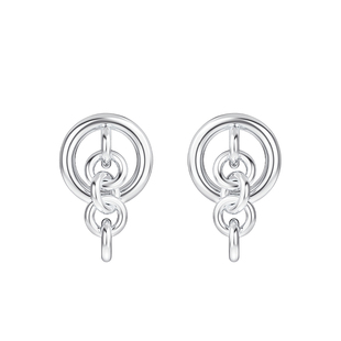 Mistova杨紫黄瀛子王鹤棣同款情侣轻奢礼物男女同款简约狂欢耳钉