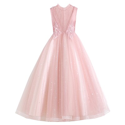 连衣裙女童高端礼服高级感轻奢