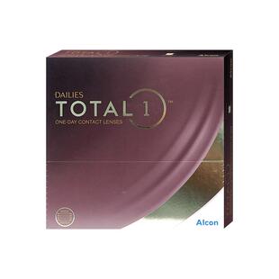 Alcon爱尔康水梯度隐形眼镜日抛硅水凝胶透明非月抛90片装海外版