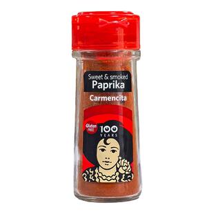 红甜椒粉西班牙进口卡蒙西塔烟熏味拌菜泡菜西餐上色烘焙调料不辣