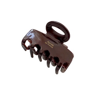 发夹女2026新款高端棕咖大号抓夹盘发头饰后脑勺高级感醋酸鲨鱼夹