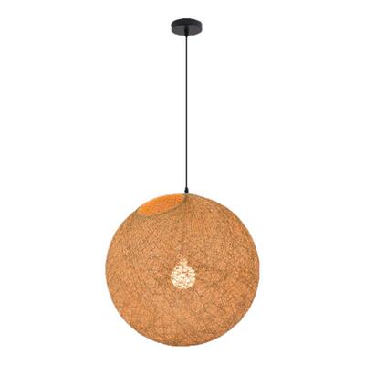 艺术奶茶店手工球形鸟巢小吊灯