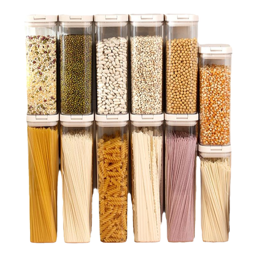 五谷杂粮收纳盒食品级燕麦桶厨房挂面储存茶叶干货豆子储物密封罐