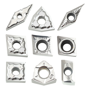 高光铝用铣刀片APKT1604 R0.2数控铝用刀粒PCD铣铝专用飞刀片1135