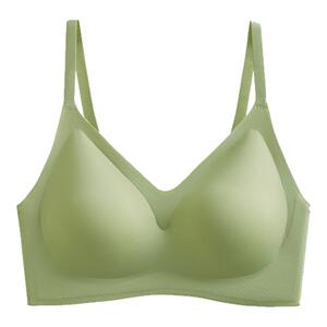 乳胶内衣聚拢收副运动无钢圈薄款