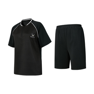 宝塔束胸女夏天泳衣中性运动宽松游泳衣分体短袖防晒速干