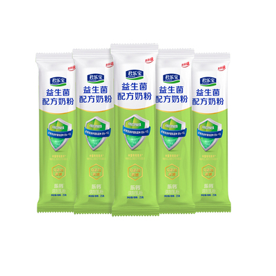 【拉新装】君乐宝君乐宝益生菌高钙成人中老年配方奶粉25g*6条