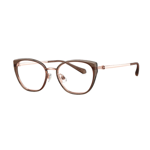 暴龙近视眼镜框25新品全框镜架猫眼茶色光学镜男女BA6023 BA6019