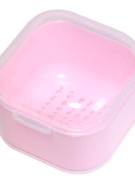 美甲打磨头专用消毒盒工具