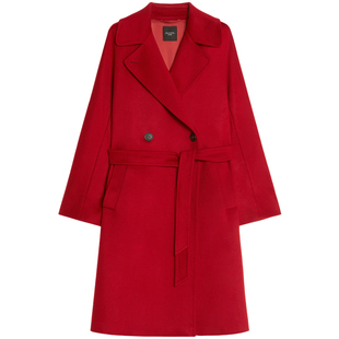 【甄选惠享】Weekend MaxMara 2025女装中长款羊绒大衣5011045106