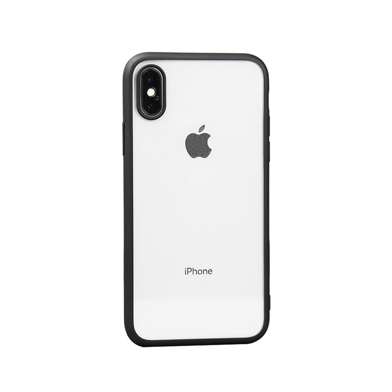 苹果iPhoneX简约透明保护壳