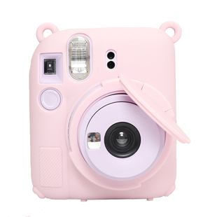 PPX适用富士拍立得mini12相机保护壳instax mini12一次成像相机硅胶套保护套收纳外壳软包防摔防刮蹭相机包