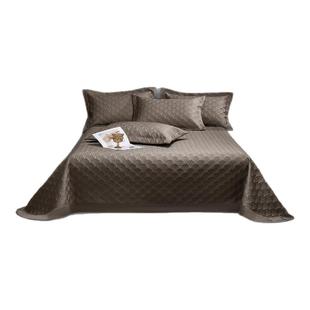 高端100支天丝三件套床盖绗缝夹棉单件轻奢高级感夏季莫代尔凉感