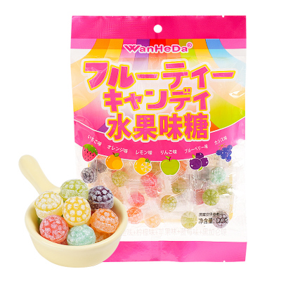万和混合水果味花瓣糖果