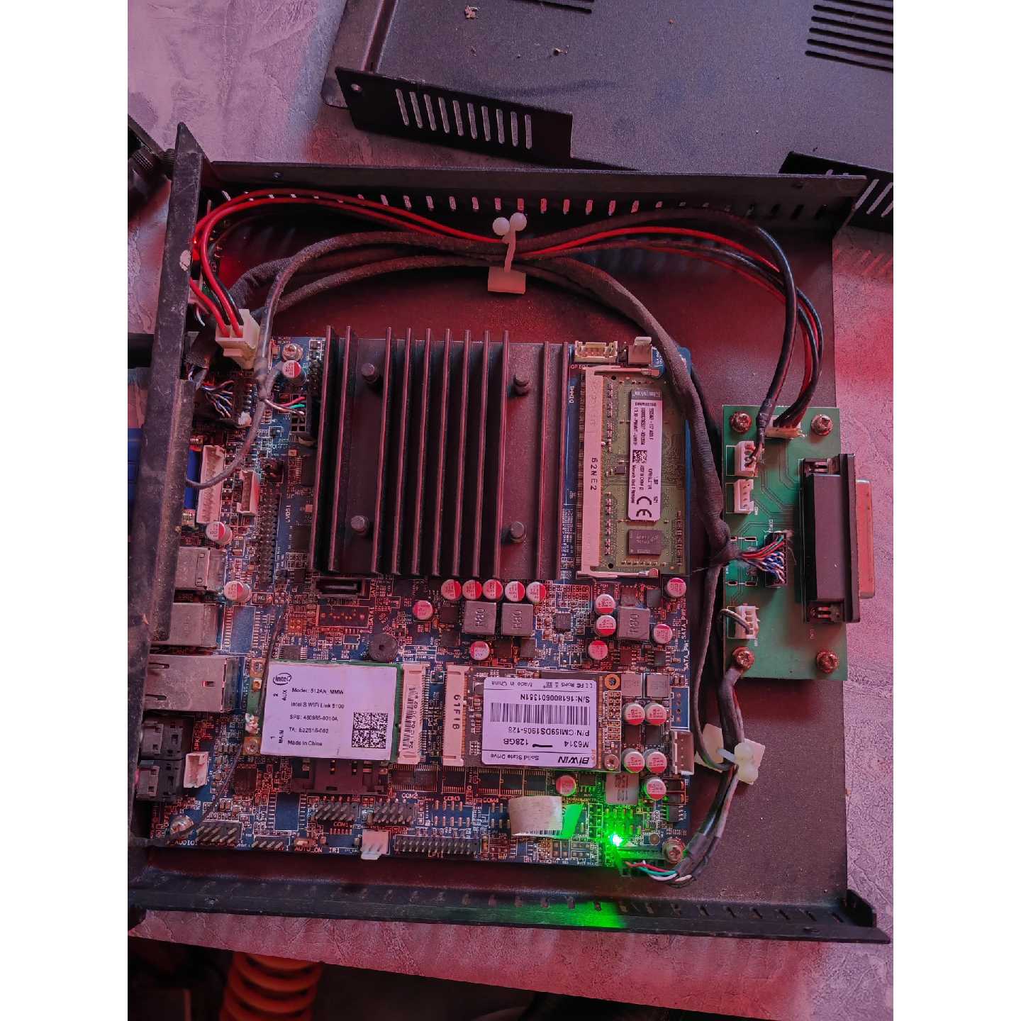 【维修议价】J1900主板金士顿4G内存128G固态标价主板价包议价379