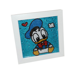 儿童钻石贴画手工diy砖石粘贴小学生女孩玩具水晶点钻益智玩具