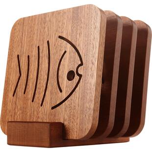 原森太隔热垫锅垫实木厨房家用防烫耐热杯垫餐桌垫盘子碗垫子