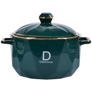 陶瓷猪油罐耐高温家用辣椒油罐带盖厨房专用装荤油容器大容量油壶