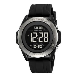 时刻美新款多功能运动电子表初高中防水户外青少年学生手表礼物