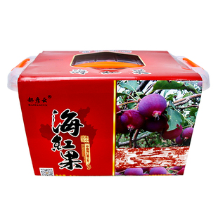 陕西府谷特产海红果海棠果无核贡枣三合一大礼包郝彦云蜜饯果铺